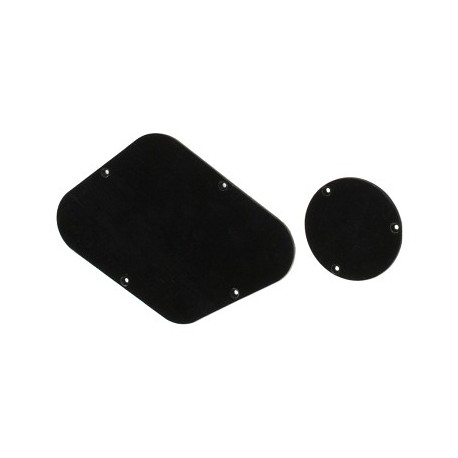 Allparts Backplates for Gibson LP Black