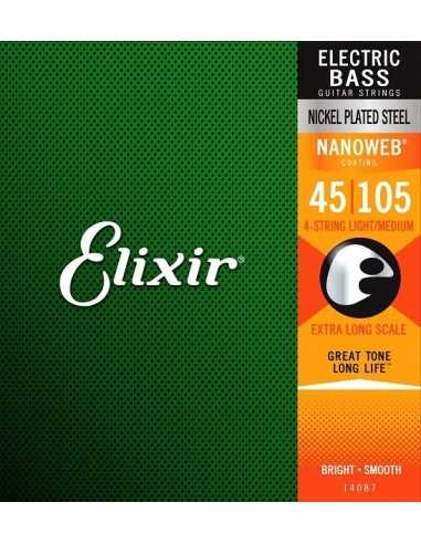 Elixir Bass Strings Medium Extra-Long Scale