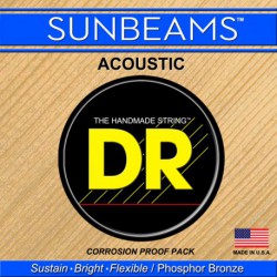 DR Strings Sunbeams Acoustic RCA10 Lite