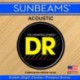 DR Strings Sunbeams Acoustic RCA11 Lite - Medium