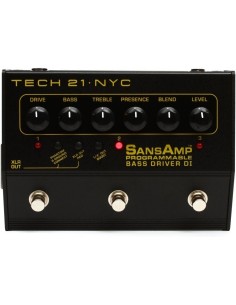 Tech 21 Sansamp Programmable Bass Driver DI