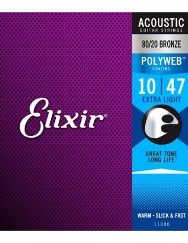 Elixir Acoustic Polyweb Extra Light