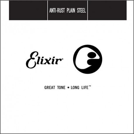 Elixir Anti-Rust Plain Steel Strings