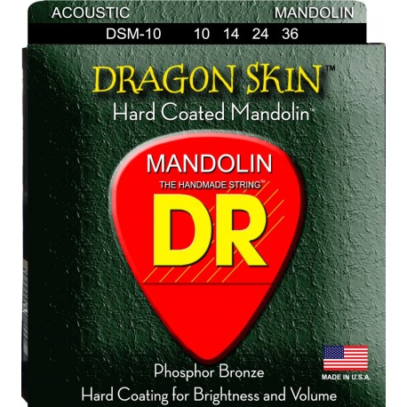 DR Strings Dragonskins Mandolin 10-36