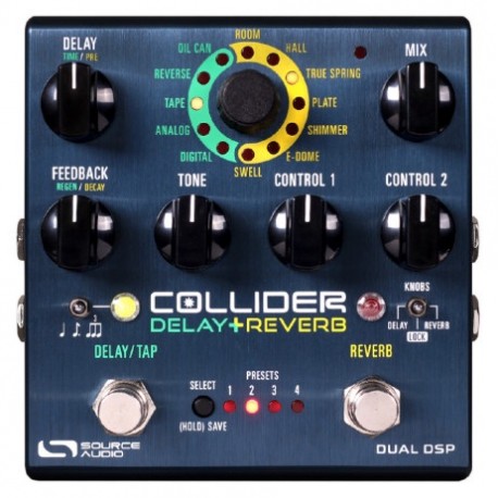 Source Audio Collider Delay/Reverb