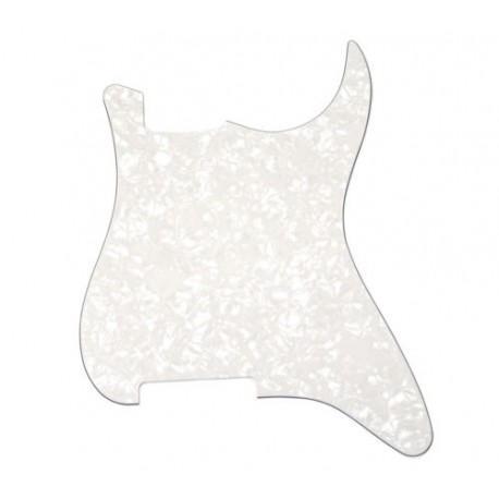 Allparts Pickguard Outline for Strat White Pearloid