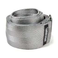 Dunlop Deluxe Seatbelt Strap Grey