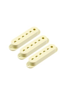 Allparts Plastic Pickup Cover Set for Strat Vintage Cream