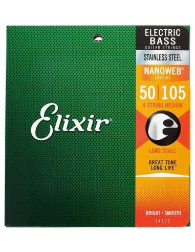 Elixir Bass Stainless Steel Medium Long Scale