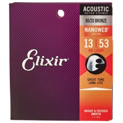 Elixir Acoustic Nanoweb HD Light