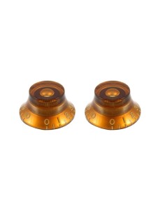 Allparts Amber Bell Knob