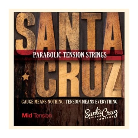 Santa Cruz Mid Tension Acoustic Guitar Strings