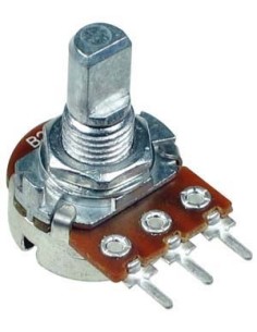 Alpha 250K D Shaft PC Linear Taper Potentiometer