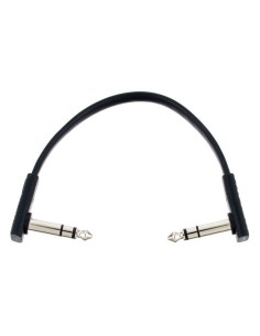 RockBoard Flat TRS Cable Black 15 cm