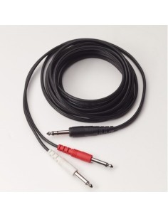 RockCable Stereo TRS to 2x Mono TS 5m