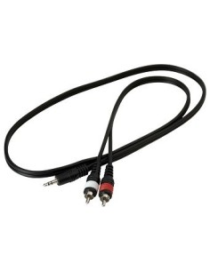 Rockcable 3,5 mm Stereo to 2x RCA 1m