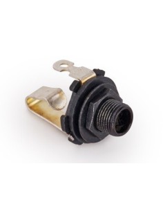 MEC Open 6.3 mm / 1/4 Mono Jack Socket Black