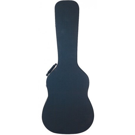 RockCase Classical Guitar Hardshell Case Curved - Black