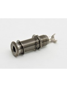 Göldo Music Tube-Shape Stereo Jack Black Chrome
