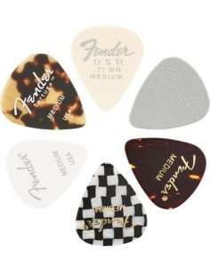 Fender 351 Material Medley 6-pack Medium