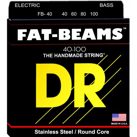DR Strings Fat Beams FB40 Light
