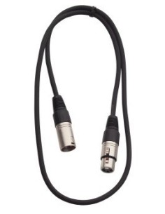 Rockcable Microphone Cable 1m XLR-XLR