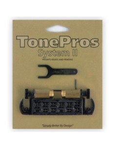 TonePros AVT2G B Wraparound Bridge (USA G-Style) Black