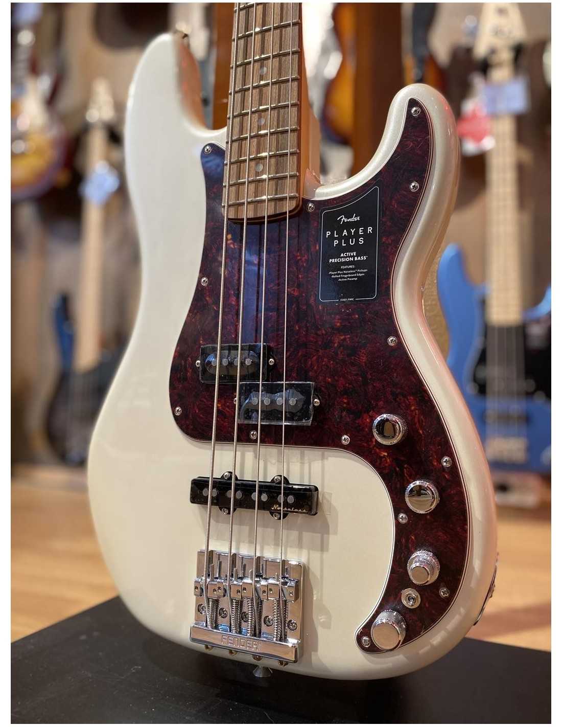 Fender Player Plus Precision Bass Olympic Pearl