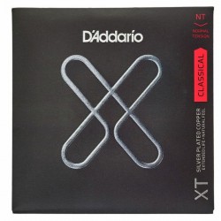 D'Addario XT Silver Plated Copper Normal Tension Classical Guitar Strings