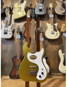 Danelectro 63 Guitar Gold Metal Flake