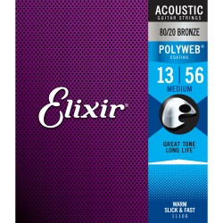 Elixir Acoustic Polyweb Medium