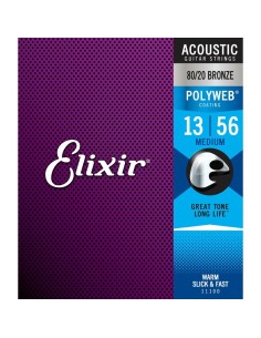 Elixir Acoustic Polyweb Medium