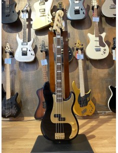 Squier 40th Anniversary Precision Bass Gold Edition Black