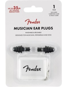 Fender Musician Series Ear Plugs Black