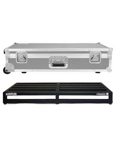 Pedaltrain Classic Pro Pedalboard with Tour Case on Wheels