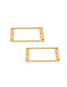 Allparts Non-Slanted Humbucking Pickup Ring Set Cream