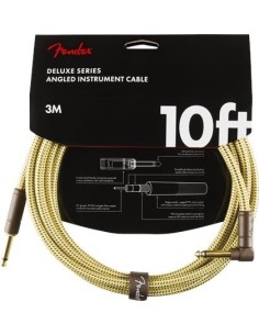 Fender Deluxe Series Instrument Cable Straight/Angle 3m Tweed