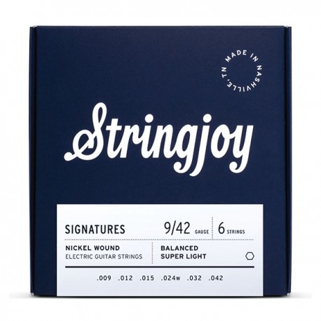 Stringjoy Signatures 6S Balanced Super Light 9-42