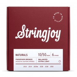 Stringjoy Naturals AC6 Extra Light 10-50