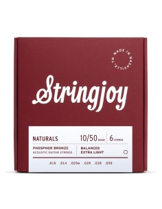 Stringjoy Naturals AC6 Extra Light 10-50