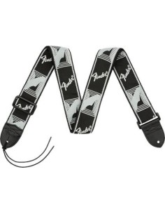 Fender Monogrammed Strap Light Gray