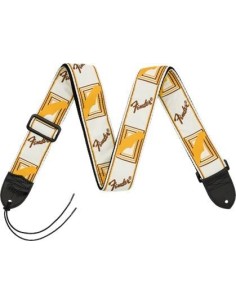 Fender Monogrammed Strap Yellow