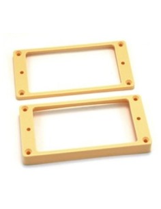 Allparts Humbucking Pickup Rings Slanted Cream