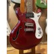 Danelectro 66 Guitar Trans Red