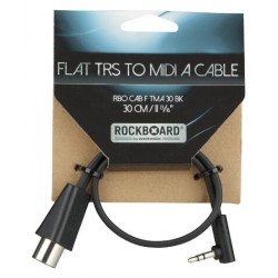 RockBoard Flat TRS to MIDI Cable TRS-MIDI Type A 30 cm