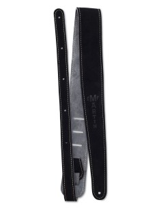Martin Strap Suede Black