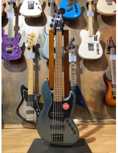 Squier Contemporary Active Jazz Bass V Gunmetal Metallic